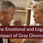 The Emotional and Legal Impact of Gray Divorce